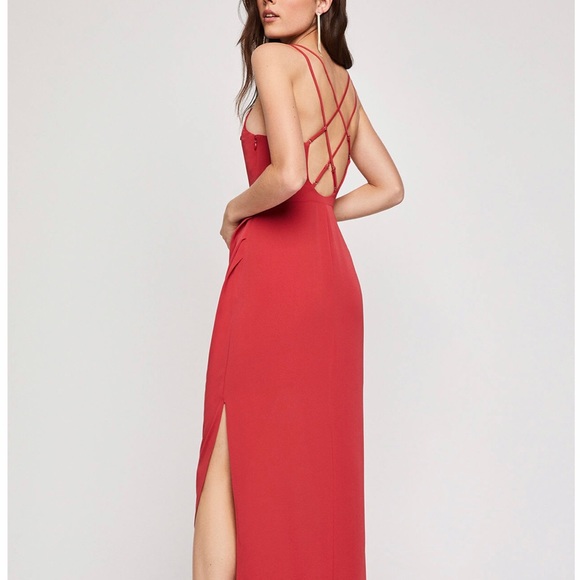 BCBG AMERICAN RED DRESS - Picture 2 of 6